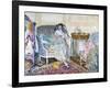 Frieseke: In The Boudoir-Frederick Carl Frieseke-Framed Giclee Print