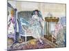 Frieseke: In The Boudoir-Frederick Carl Frieseke-Mounted Giclee Print