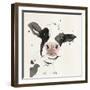 Friesian Fancy-Kristine Hegre-Framed Giclee Print