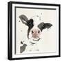 Friesian Fancy-Kristine Hegre-Framed Giclee Print