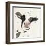 Friesian Fancy-Kristine Hegre-Framed Giclee Print