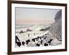 Friesians in Winter-Maggie Rowe-Framed Giclee Print