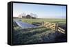Friesland, Agricultural Landscape and Farm at Oosterzee-Marcel Malherbe-Framed Stretched Canvas