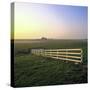 Friesland, Fence in a Field Near Workum-Marcel Malherbe-Stretched Canvas