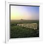 Friesland, Fence in a Field Near Workum-Marcel Malherbe-Framed Photographic Print