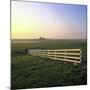 Friesland, Fence in a Field Near Workum-Marcel Malherbe-Mounted Photographic Print