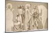 Friesland for the Decoration of the Pantheon: Saints-Pierre Puvis de Chavannes-Mounted Giclee Print