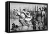 Frieslanders Skate 1871-E Ronjat-Framed Stretched Canvas