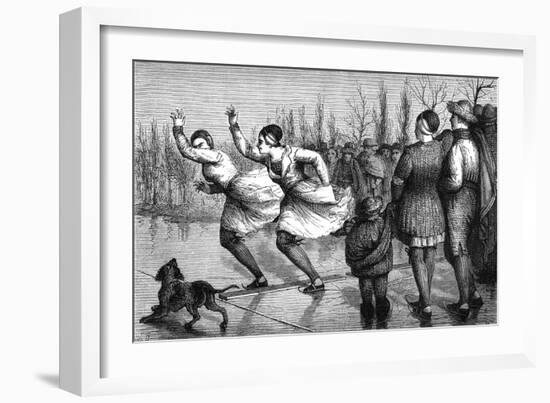 Frieslanders Skate 1871-E Ronjat-Framed Art Print