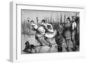 Frieslanders Skate 1871-E Ronjat-Framed Art Print