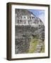 Frieze and Steps Up to the 130Ft High El Castillo, Mayan Site, Xunantunich, San Ignacio, Belize-Jane Sweeney-Framed Photographic Print