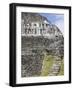 Frieze and Steps Up to the 130Ft High El Castillo, Mayan Site, Xunantunich, San Ignacio, Belize-Jane Sweeney-Framed Photographic Print