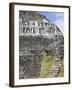 Frieze and Steps Up to the 130Ft High El Castillo, Mayan Site, Xunantunich, San Ignacio, Belize-Jane Sweeney-Framed Photographic Print