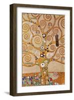 Frieze II-Gustav Klimt-Framed Art Print