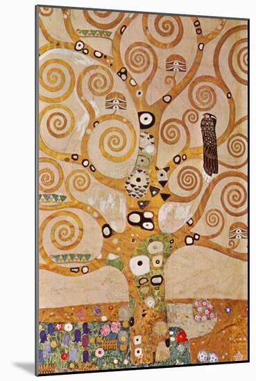 Frieze II-Gustav Klimt-Mounted Art Print