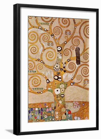 Frieze II-Gustav Klimt-Framed Art Print