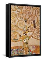 Frieze II-Gustav Klimt-Framed Stretched Canvas
