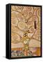 Frieze II-Gustav Klimt-Framed Stretched Canvas