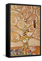 Frieze II-Gustav Klimt-Framed Stretched Canvas