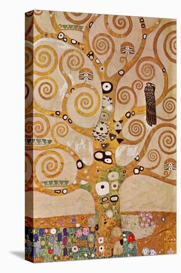 Frieze II-Gustav Klimt-Stretched Canvas