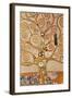 Frieze II-Gustav Klimt-Framed Art Print