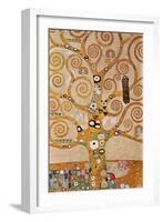 Frieze II-Gustav Klimt-Framed Art Print