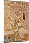 Frieze II-Gustav Klimt-Mounted Art Print