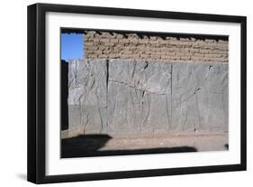 Frieze, Northwest Palace, Calah (Nimrud), Iraq, 1977-Vivienne Sharp-Framed Photographic Print