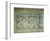 Frieze of Archers, from the Palace of Darius the Great (548-486 BC) at Susa, Iran Achaemenid Period-null-Framed Giclee Print