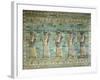 Frieze of Archers, from the Palace of Darius the Great (548-486 BC) at Susa, Iran Achaemenid Period-null-Framed Giclee Print