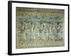 Frieze of Archers, from the Palace of Darius the Great (548-486 BC) at Susa, Iran Achaemenid Period-null-Framed Giclee Print