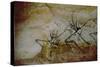 Frieze of Deer, circa 17000 BC-null-Stretched Canvas