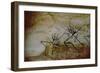 Frieze of Deer, circa 17000 BC-null-Framed Giclee Print