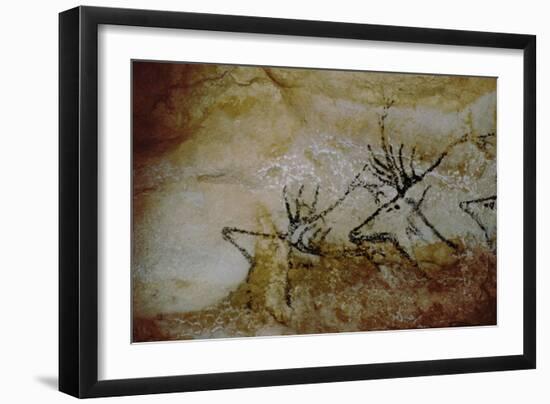 Frieze of Deer, circa 17000 BC-null-Framed Giclee Print