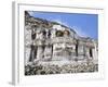 Frieze on El Castillo at the Mayan Ruins at Xunantunich, San Ignacio, Belize, Central America-Jane Sweeney-Framed Photographic Print