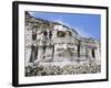 Frieze on El Castillo at the Mayan Ruins at Xunantunich, San Ignacio, Belize, Central America-Jane Sweeney-Framed Photographic Print