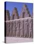 Frieze, Persepolis, Unesco World Heritage Site, Iran, Middle East-Robert Harding-Stretched Canvas