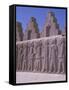 Frieze, Persepolis, Unesco World Heritage Site, Iran, Middle East-Robert Harding-Framed Stretched Canvas