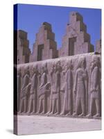 Frieze, Persepolis, Unesco World Heritage Site, Iran, Middle East-Robert Harding-Stretched Canvas