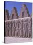 Frieze, Persepolis, Unesco World Heritage Site, Iran, Middle East-Robert Harding-Stretched Canvas