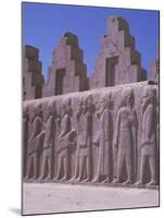 Frieze, Persepolis, Unesco World Heritage Site, Iran, Middle East-Robert Harding-Mounted Photographic Print