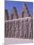 Frieze, Persepolis, Unesco World Heritage Site, Iran, Middle East-Robert Harding-Mounted Photographic Print