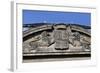 Frieze with Coat of Arms and Lions Rampant, La Caucherie Castle-null-Framed Giclee Print