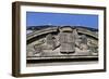 Frieze with Coat of Arms and Lions Rampant, La Caucherie Castle-null-Framed Giclee Print