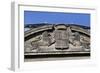 Frieze with Coat of Arms and Lions Rampant, La Caucherie Castle-null-Framed Giclee Print