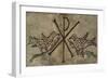 Frieze with the Early Christian Symbol of Peace-null-Framed Giclee Print
