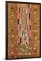 Frieze-Gustav Klimt-Framed Art Print