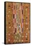 Frieze-Gustav Klimt-Framed Stretched Canvas