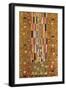 Frieze-Gustav Klimt-Framed Art Print