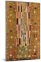 Frieze-Gustav Klimt-Mounted Art Print